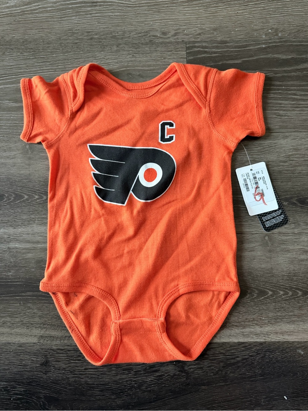 NWT Mitchell& Ness INFANT Philadelphia Flyers NHL LINDROS Size 6/9 Months